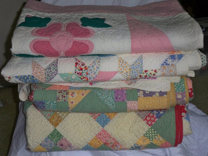 Back in the day, the quilts were big
