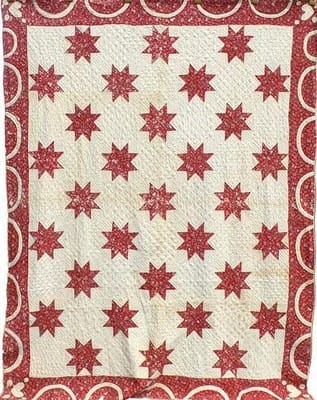 Red and White Quilt Exhibit – Bloggers living vicariously!!
