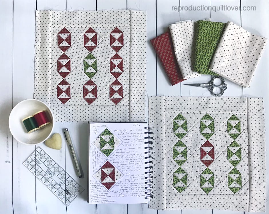 How to Make a Cute Little Doll Quilt from the Hourglass Block Pattern