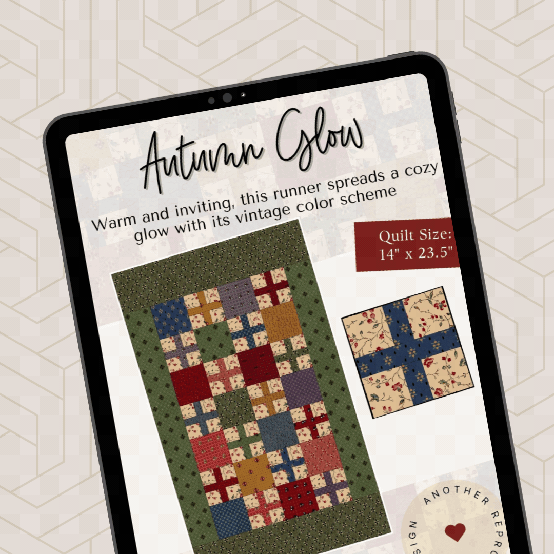 Cover image for Autumn Glow quilt pattern